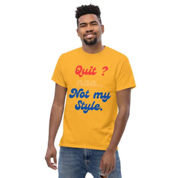 No Quitting Men's classic tee - Image 6