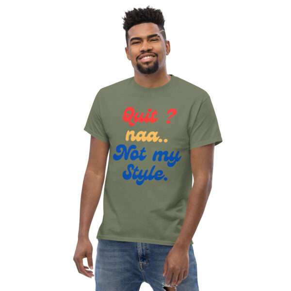 No Quitting Men's classic tee - Image 3