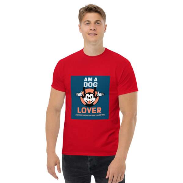 Dog Lover Men's classic tee - Image 4