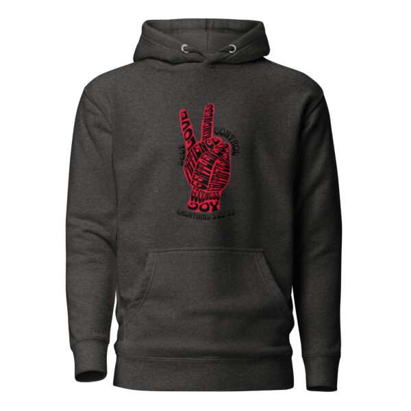 Peace Unisex Hoodie - Image 2