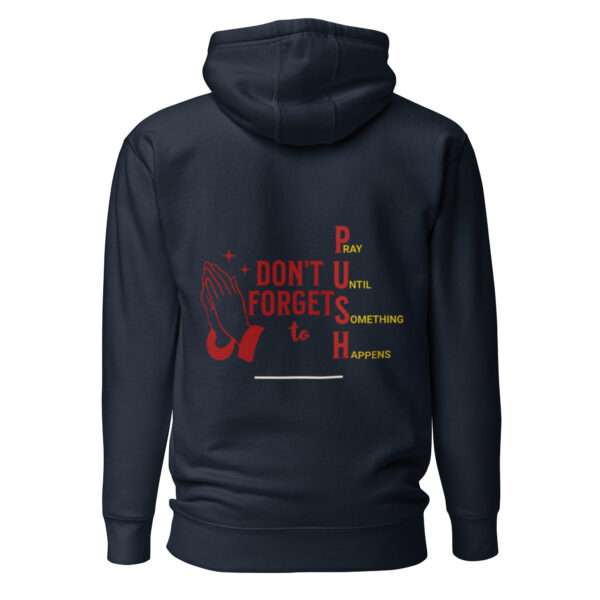 PUSH Unisex Hoodie - Image 3