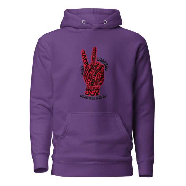 Peace Unisex Hoodie - Image 4