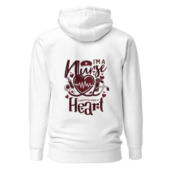 Am a Nurse Unisex Hoodie - Image 4