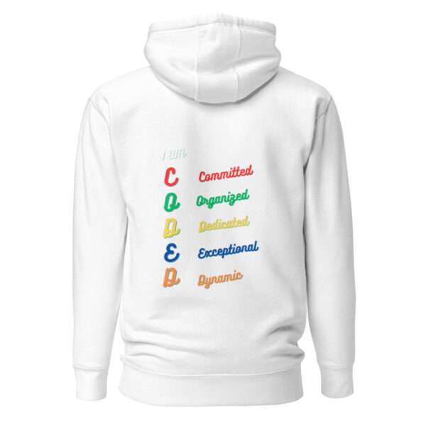 C.O.D.E.D Unisex Hoodie - Image 2