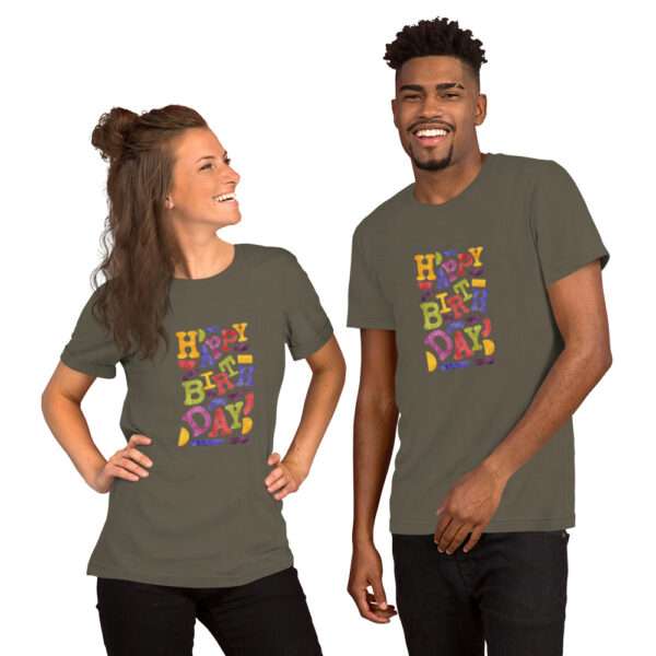 Happy Birthday Unisex t-shirt - Image 7