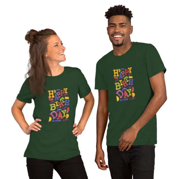 Happy Birthday Unisex t-shirt - Image 5