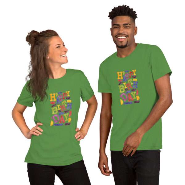 Happy Birthday Unisex t-shirt - Image 8