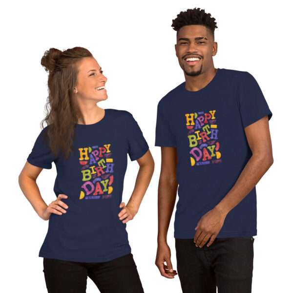 Happy Birthday Unisex t-shirt - Image 3