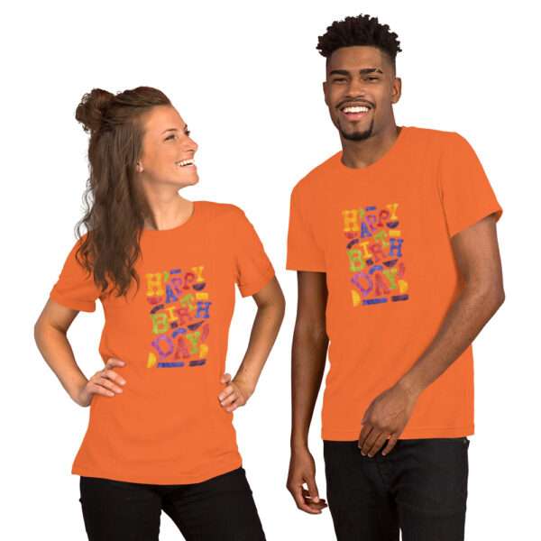 Happy Birthday Unisex t-shirt - Image 9