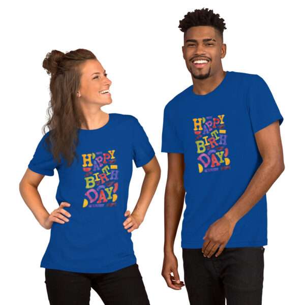 Happy Birthday Unisex t-shirt - Image 6