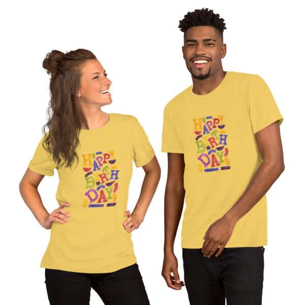 Happy Birthday Unisex t-shirt - Image 12