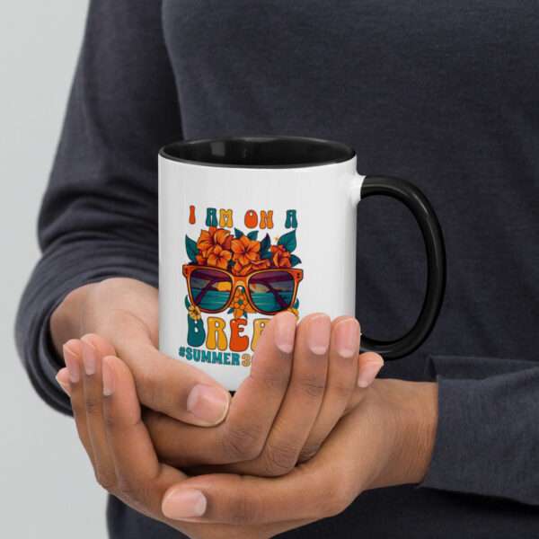 Summer Break Mug with Color Inside - Image 2