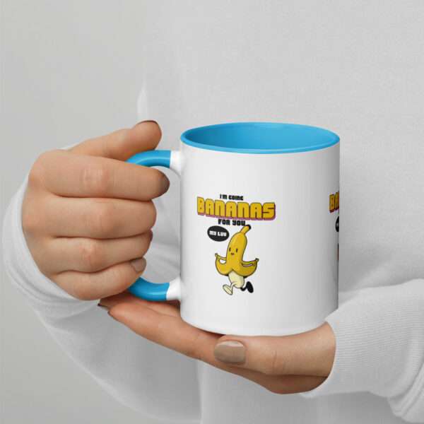 Going Bananas Mug with Color Inside - Image 11