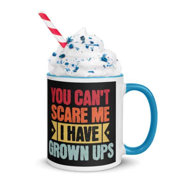 Cant Scare Me Classic Gift Mug with Color Inside - Image 13
