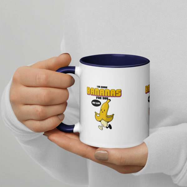 Going Bananas Mug with Color Inside - Image 3