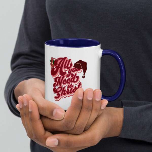 Christmas Mug with Color Inside - Image 3