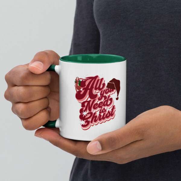 Christmas Mug with Color Inside - Image 8