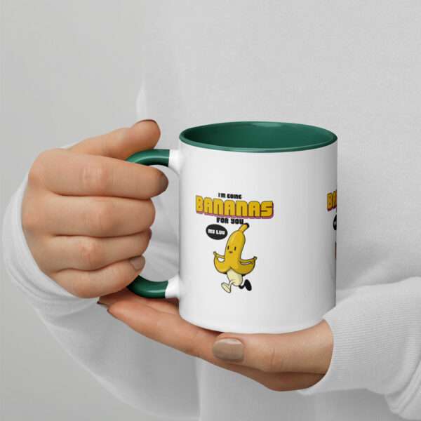 Going Bananas Mug with Color Inside - Image 7