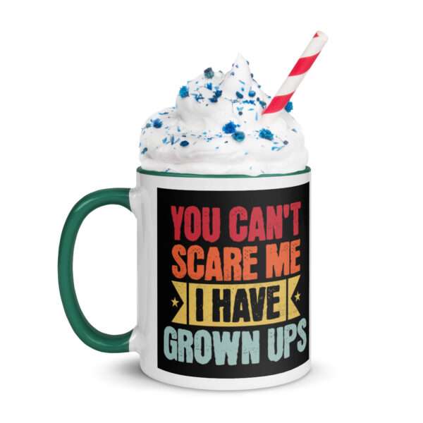 Cant Scare Me Classic Gift Mug with Color Inside - Image 8
