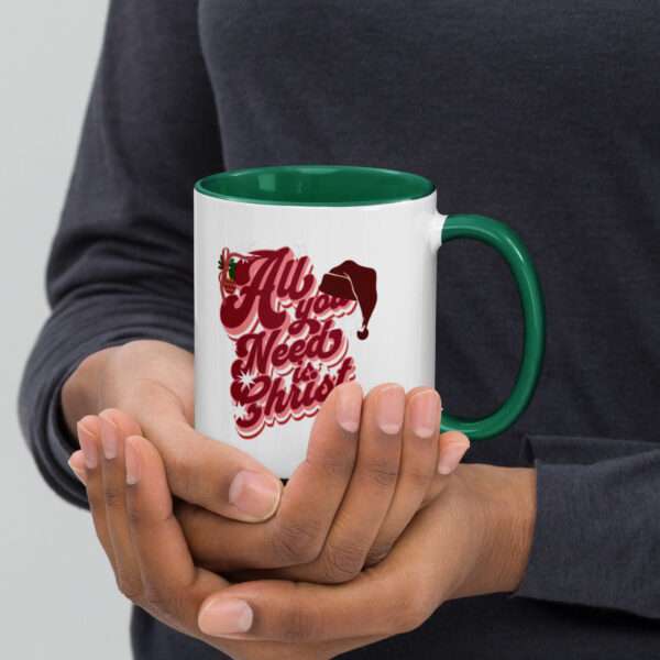 Christmas Mug with Color Inside - Image 7