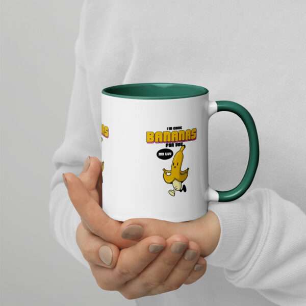 Going Bananas Mug with Color Inside - Image 8