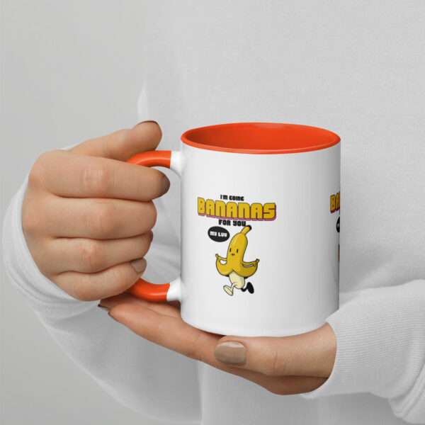 Going Bananas Mug with Color Inside - Image 9