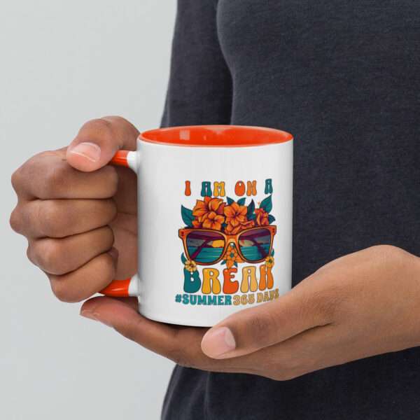 Summer Break Mug with Color Inside - Image 11