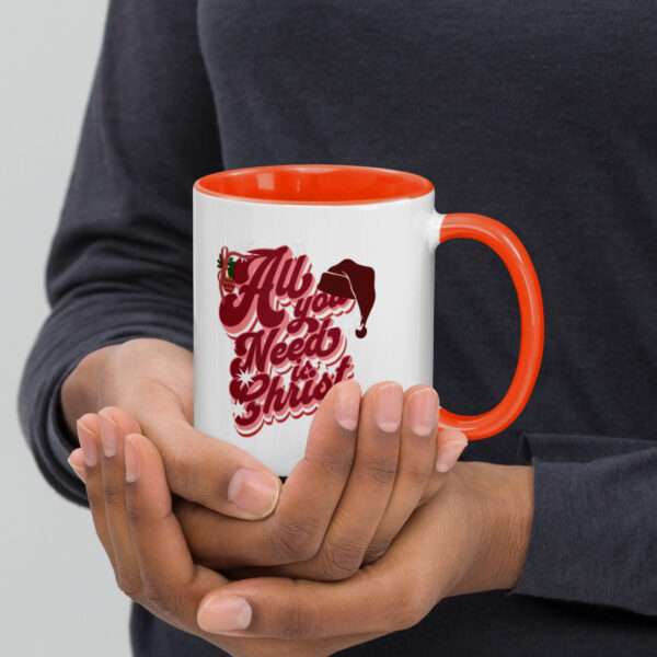 Christmas Mug with Color Inside - Image 9