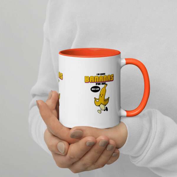 Going Bananas Mug with Color Inside - Image 10