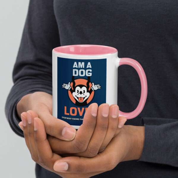 Dog Lover Mug with Color Inside - Image 13