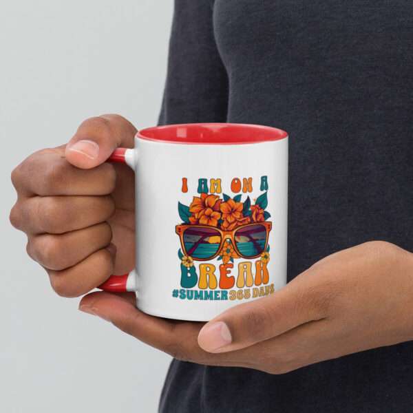 Summer Break Mug with Color Inside - Image 7