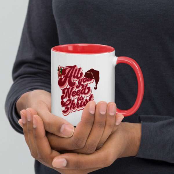 Christmas Mug with Color Inside - Image 5