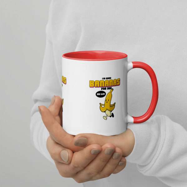 Going Bananas Mug with Color Inside - Image 6