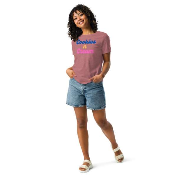 Cookies n Cream Women's Relaxed T-Shirt - Image 3