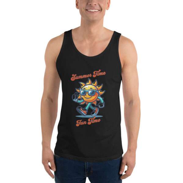 Summer Time Men's Tank Top - Image 2