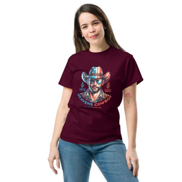 Heavens Cowboy Unisex classic tee - Image 3