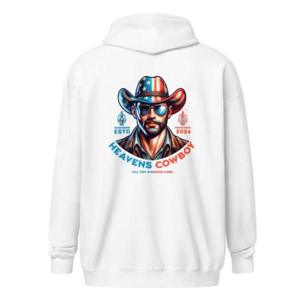 Heavens Cowboy Unisex heavy blend zip hoodie - Image 6