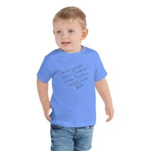 Isaiah 46v4 Toddler Short Sleeve Tee