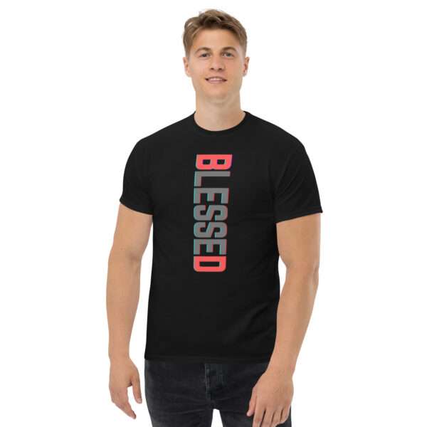 Blessed - Men classic tee. - Image 2