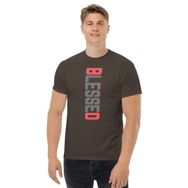 Blessed - Men classic tee. - Image 5