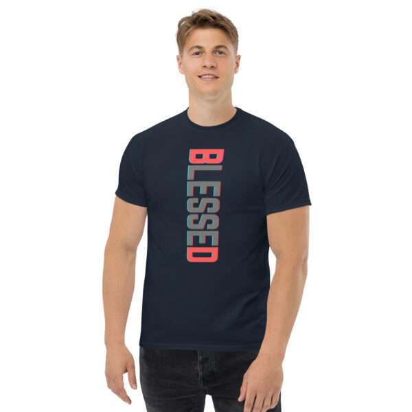 Blessed - Men classic tee. - Image 3