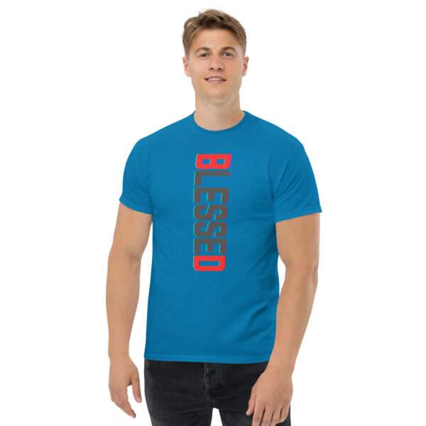 Blessed - Men classic tee. - Image 7