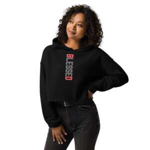 Believe In Yourself Crop Hoodie