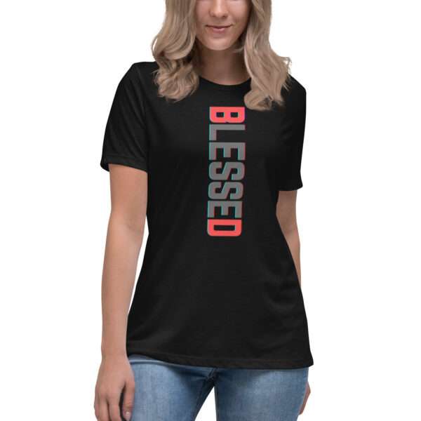 Blessed Women's Relaxed T-Shirt - Image 2